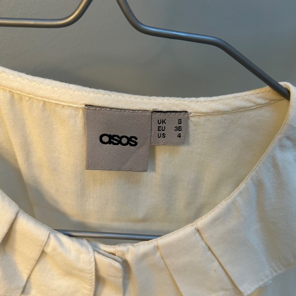 Off-White Semi-Sheer Top - Picture 2 of 4